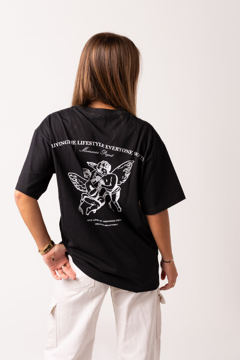 ANGELS TEE BLACK