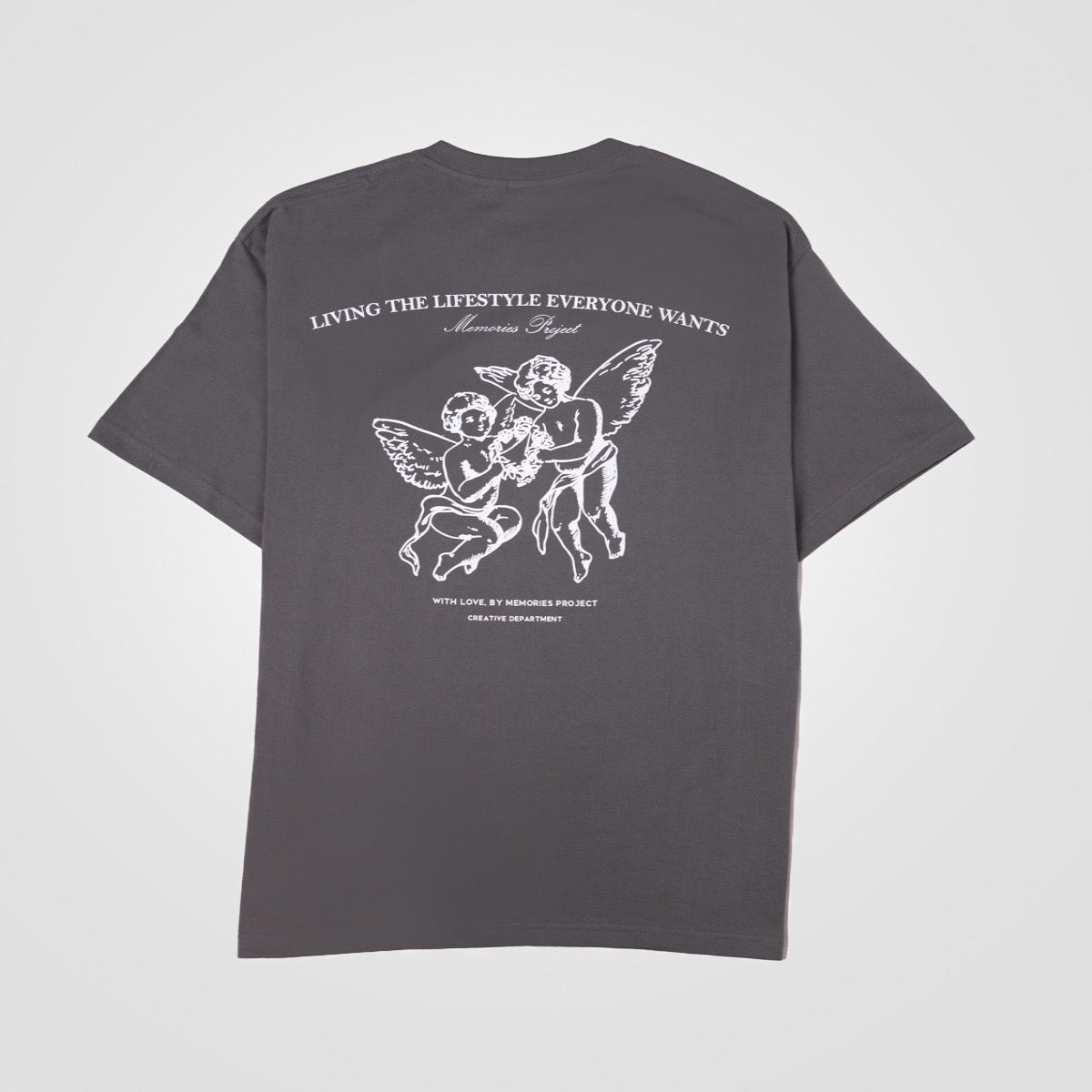 ANGELS TEE GREY